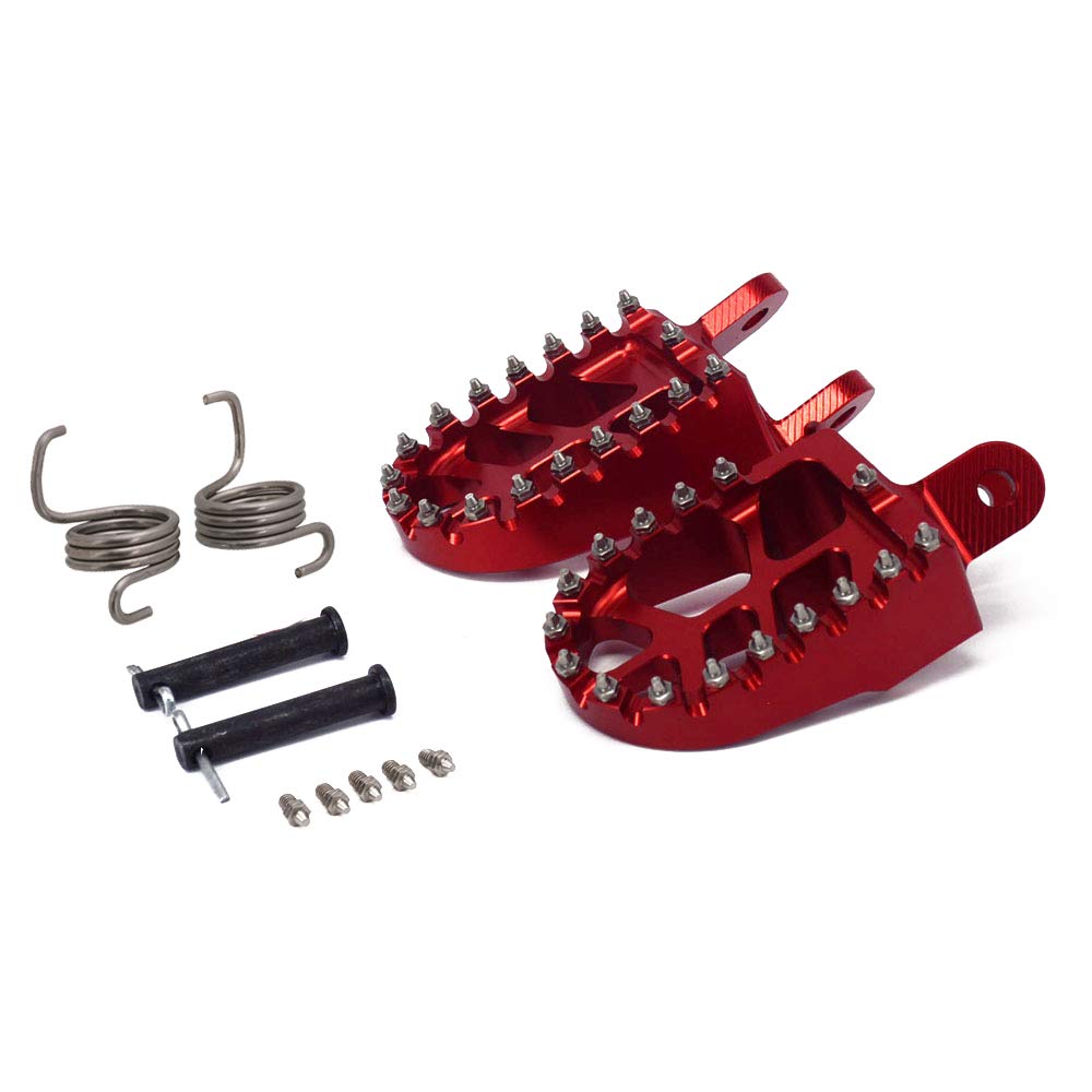 Amazon.com: AnXin Motorcycle Foot Pegs Footpegs Footrests Foot